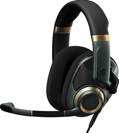 Epos H6 Pro Open Acoustic Wired Gaming Headset, Around Ear, Compatible with Mobile Phone / PC ...