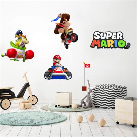 Wall Sticker Super Mario kart