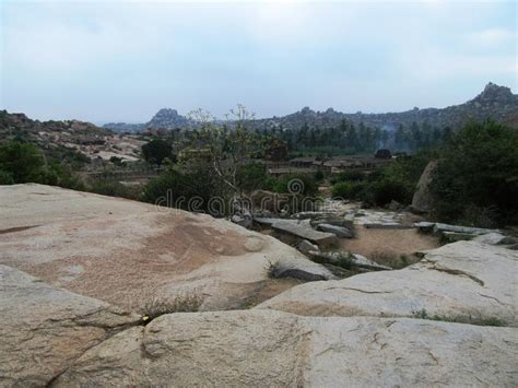 The Ruins of Hampi / World Heritage Site Stock Photo - Image of city ...