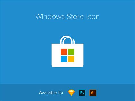 Windows Store icon (vector) by Alexander N. on Dribbble