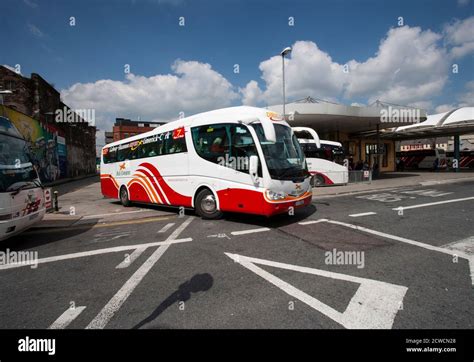 Bus Eireann expressway buses Stock Photo - Alamy