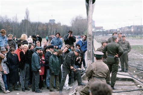 The End of the Berlin Wall, No Simple Barrier, Led to Change and Tumult