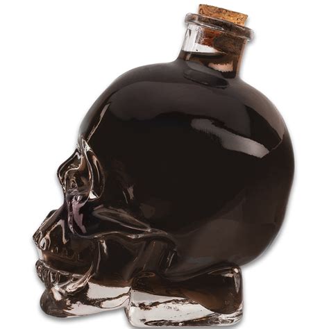 Crystal Skull Head Glass Vodka Bottles Skull Bottle Gothic Wine Whiskey Decanter | eBay