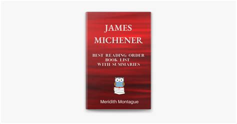 ‎JAMES MICHENER - BEST READING ORDER on Apple Books