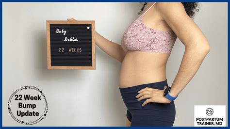 My 22 Week Pregnant Belly: Bump Update (With Pictures) - Postpartum ...