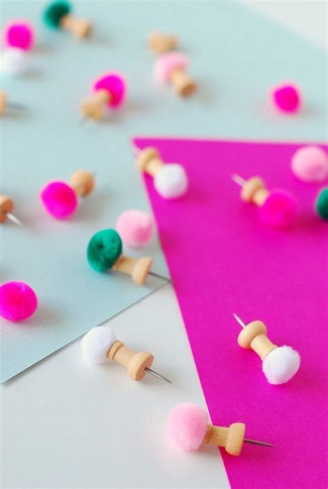 Put a Pin In It: 15 DIY Push Pins in 2020 | Crafts, Diy crafts, Diy projects