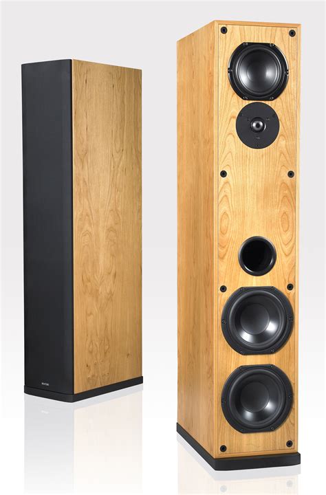 Krix Harmonix floor standing speaker for home theatre or stereo.