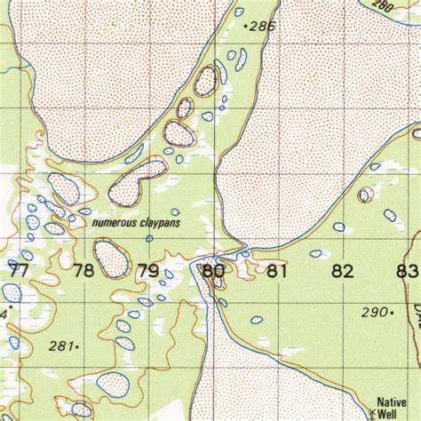 Mongers (2238) Map by Geoscience Australia | Avenza Maps