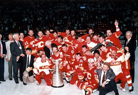 Calgary Flames 1989 Stanley Cup - Calgary Flames Eliminated In First ...