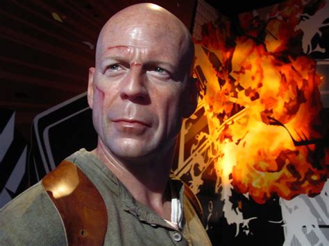 Bruce Willis/John McClane figure at Madame Tussauds Hollyw… | Flickr