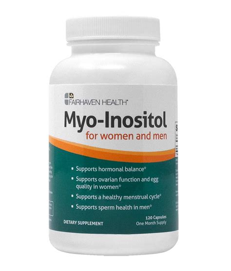 Myo-Inositol for PCOS,120 Capsules- Buy Online in United Arab Emirates at desertcart.ae ...