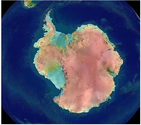 Antarctica Map - Antarctica