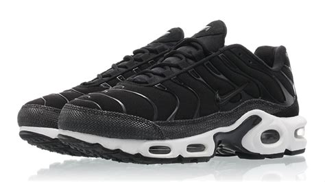 Nike Tn Air Max Plus Premium Black White Womens | Where To Buy | 848891 ...