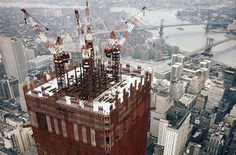 The World Trade Center under construction through fascinating photos, 1966-1979 - Rare ...