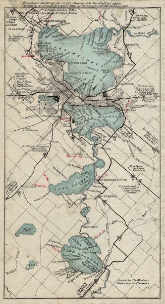 Map Of Northern Wisconsin Lakes