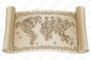 World Map Drawing Old Woodcut | Illustrations ~ Creative Market