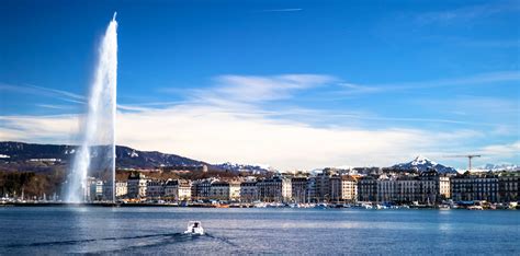 The Geneva Water Fountain, Geneva - Firebird City Guides