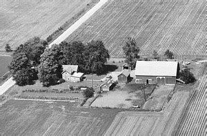 Vintage Aerial | Michigan | Monroe County