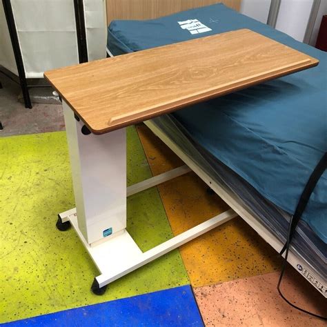 Hospital Overbed Table/Hydraulic Rise and Fall Elderly Disabled Overbed Table | in Sheffield ...