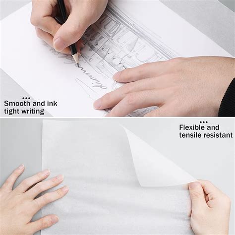 Translucent White Tracing Paper Roll 12 x 55 Yards - Ideal for Drawing, Sewing Patterns ...