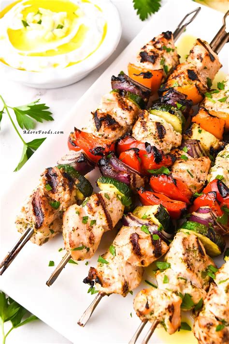 Grilled Chicken Kabobs – Adore Foods