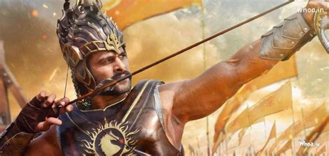 Bahubali The Beginning Prabhas Fight With Enemy In Battlefield HD Wall