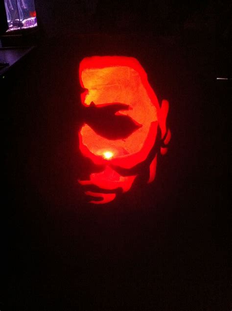 Michael Myers pumpkin | Pumpkin carving, Happy halloween, Carving