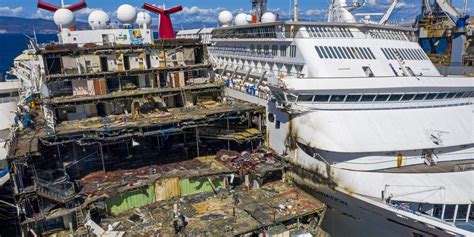 Photos of Scrapped Cruise Ships Reveal a Struggling Industry - Business Insider