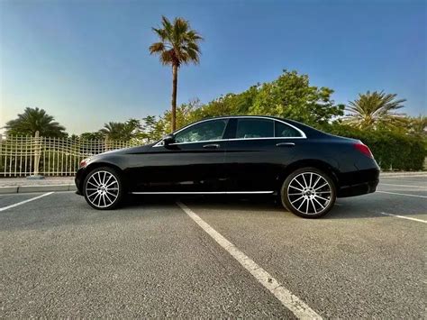 Rent Mercedes C300 (Black), 2021 in Dubai - Turboplus