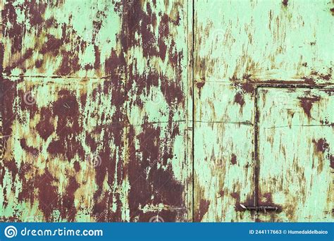 Rusty Metal Background with Traces of Gray Paint. Stock Image - Image of cement, modern: 244117663