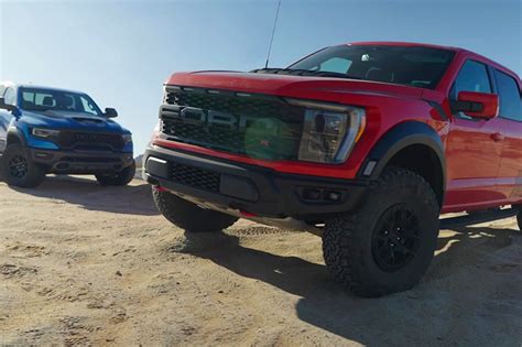 Ford F-150 Raptor R Takes on Ram 1500 TRX | Edmunds