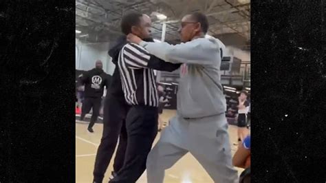 “DISGUSTING”: Youth Basketball Coach fired after grabbing Ref by neck – FirstSportz