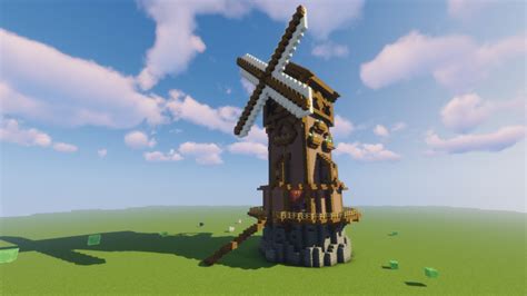 Medieval Mill Minecraft Map