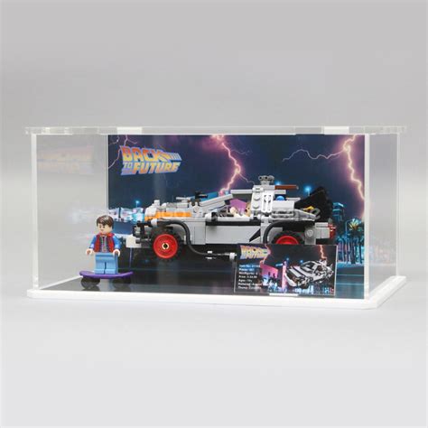 LEGO 21103 The DeLorean Time Machine Acrylic Display Case | Etsy