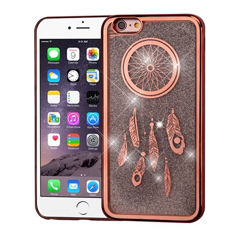 iPhone 6s plus case by Insten Luxury Quicksand Glitter Liquid Floating ...