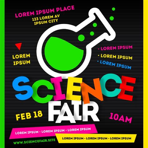 SCIENCE FAIR BANNER Template | PosterMyWall