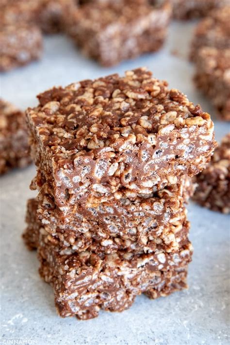 Chocolate Rice Krispies Treats Recipe – Not Enough Cinnamon