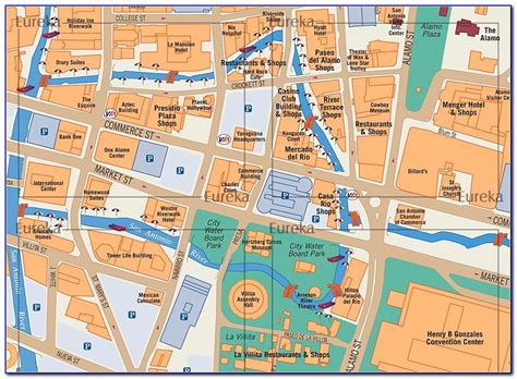 San Antonio Riverwalk Map Of Hotels | prosecution2012