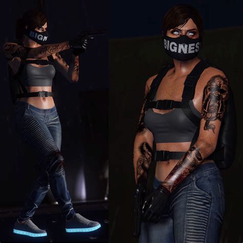 Gta 5 Female Outfits Tryhard