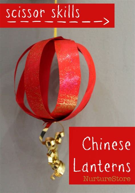 How to make Chinese lanterns | For kids, Crafts for kids and Kid