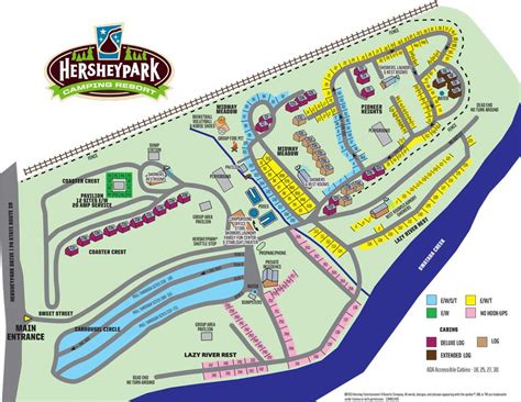 Hershey Park Campground Map – Map Of The World