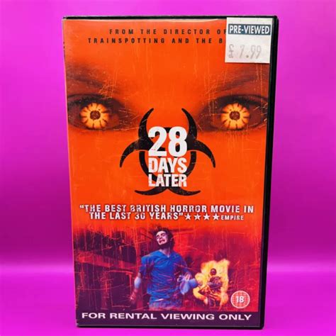 28 DAYS LATER ( Ex Rental) VHS $17.73 - PicClick