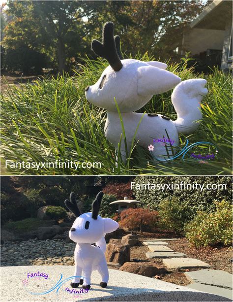 Twig Deer Fox fanart plush inspired by Hilda by FantasyXInfinity on ...