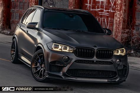 BMW X5M F85 Black with BC Forged HCA162S Aftermarket Wheels | Wheel ...