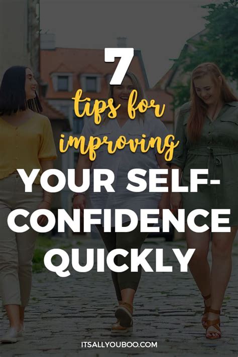 7 Tips for Improving Your Self-Confidence Quickly