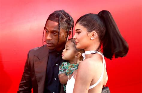 Kylie Jenner's daughter Stormi is beyond adorable at dad Travis Scott's ...