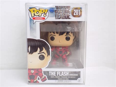 Brand New Funko Pop Justice League - The Flash Unmasked #201 Vinyl ...