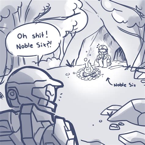 noble six found alive and well in cave : r/halo