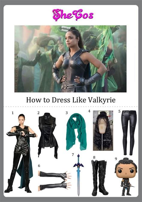 How To Make A Valkyrie Costume For Halloween | SheCos Blog