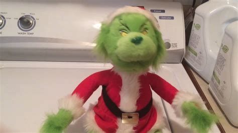 Hallmark Grinch plush dancing sing - YouTube